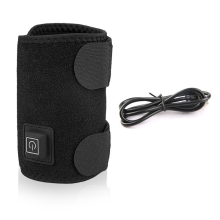 Codera de tenis con soporte calefactor, almohadilla para brazo, manga eléctrica, ajustable con 3 temperaturas