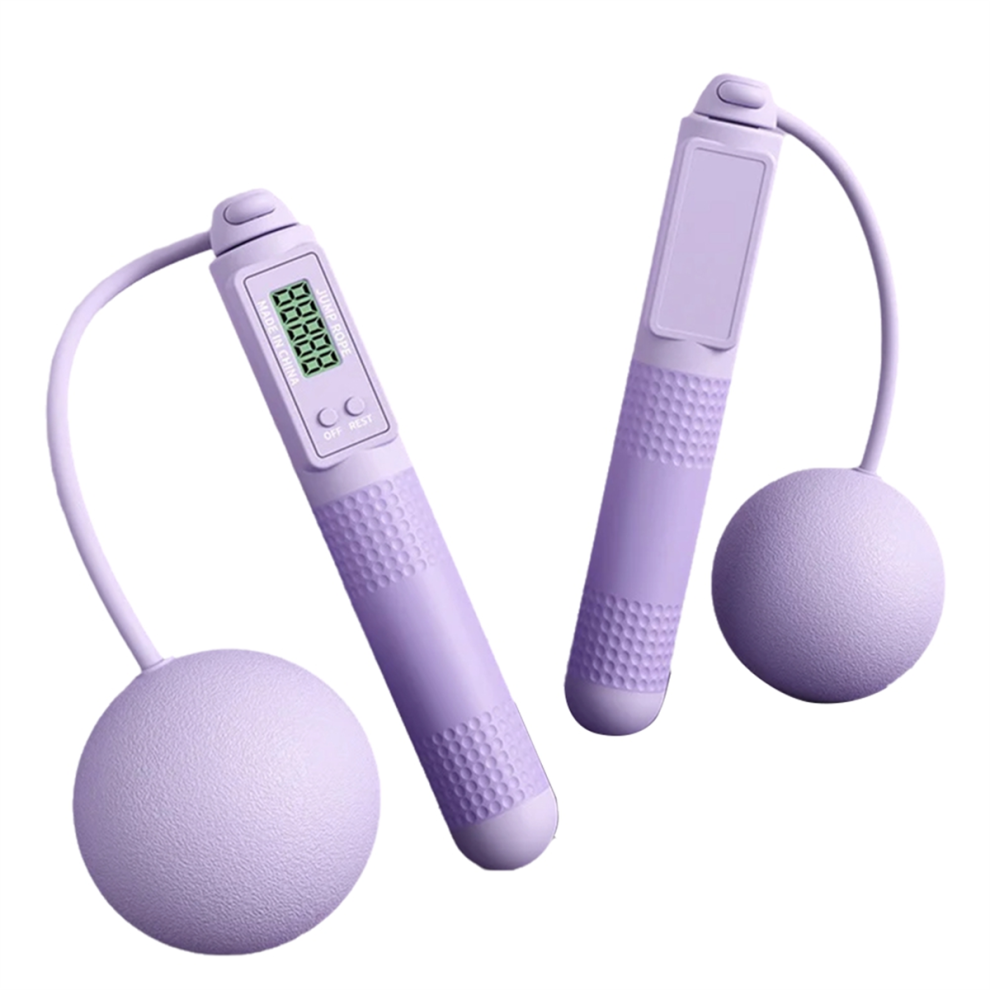 Jojomino Skipping Rope Smart Counting Fitness And Fat Loss Sports Cordless Big Ball Weight-Bearing Exercise