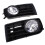 Kit de calandre de phare antibrouillard blanc pour Golf Mk5 2006-2009 1
