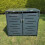 Selections Metal Wheelie Bin Store in Dark Grey (Double) 3