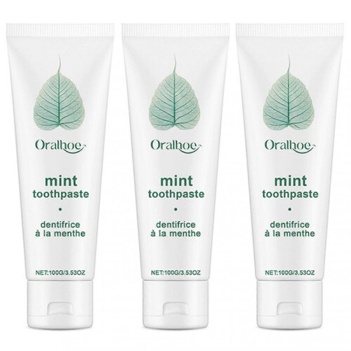 (3pcs) Natural Whitening Toothpaste Sensitive Teeth Gentle for Sensitive Teeth for Every Family