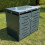 Selections Metal Wheelie Bin Store in Dark Grey (Double) 9