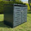 Selections Metal Wheelie Bin Store in Dark Grey (Double) 11