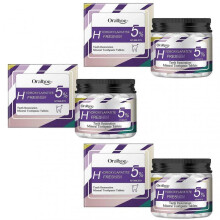 (3 Cans) Hydroxyapatite Solid-Toothpaste Tablets Mints Flavors Fluoride-Free Toothpaste Tablets for Home Travel