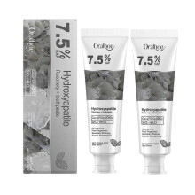 (2PCS) Nano Hydroxyapatite Toothpaste for Advanced Enamel Protection, Fluoride-Free Gentle Mint Toothpaste, Fresh Breath, Tooth Strengthening