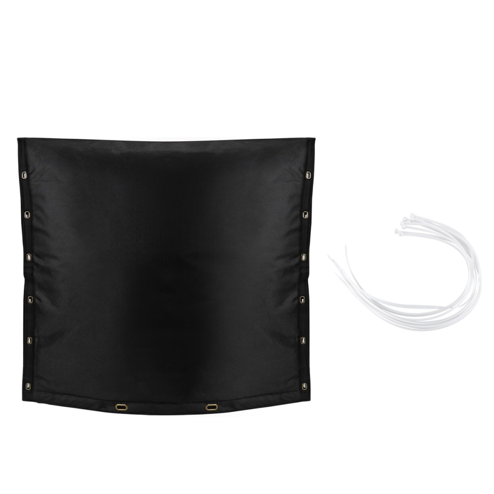 Backflow Preventer Cover Insulated For Pipes With Aluminum Foil, Insulation Cable Ties Black 4852404156748