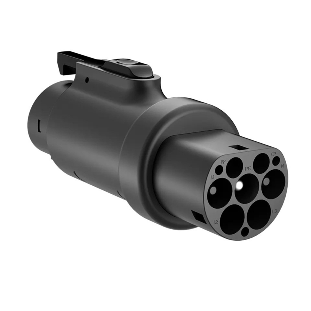 Iec62196 Type 2 To Sae J1772 1 Ev Adapter Charging Convertor 250V 32A Type2 Type1 Charger Converter Adaptor 4852404156984