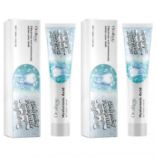 (2pcs) Tooth Whitening Toothpaste Freshens Breath Reduces Plaque Fights Bad Breath Toothpaste For Brush Tooth