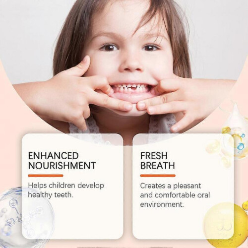 (3pcs) Non-Fluoride Nano-Hydroxyapatite Children 5% Hydroxyapatite Toothpaste, Gentle Effective Formulas Fresh-Breath Tooth Paste 2