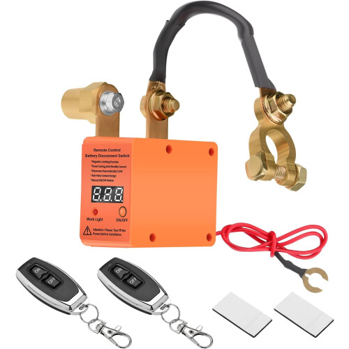 Wireless Remote Control Car Isolator Switch, 12V/24V Battery Isolator
