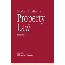 Modern Studies in Property Law - Volume 3