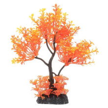 Aquarium Decorative Plastic Plant Artificial Stand Fish Tank Aquarium Landscape Decor Plant Trees Ornament (T901)