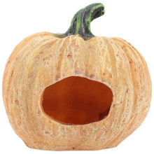 Pumpkin Shaped Fish Cave Decorative Aquarium Cave Resin Pumpkin Shrimp Cave