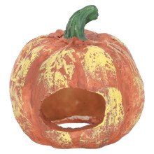 Lantern Decor Aquarium Ornament Resin Pumpkin Ornament Hideout House Guest Room Essentials