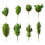 8pcs Simulated Cactus Succulent Plants Adornments for Home (Assorted Color) 2