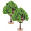 2pcs Miniature Landscape Tree Toy Tree Sand Table Decoration Tree Ornament 2
