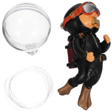 Pirate Decor Decorative Floating Diver Pirate Party Decoration Aquarium Diver Ornament Lovely Diver Fish Tank Decorations