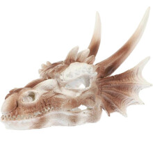 Matas Artificiales Para Decoracion Fish Tank Landscape Decor Hermit Crab Aquarium Hideout Simulated Dinosaur Skull Ornament