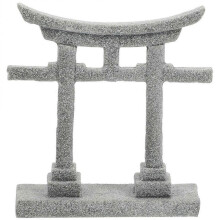 Torii Gate Model Simulation Ornament Aquarium Landscape Prop Sand Table Micro Landscape Decoration