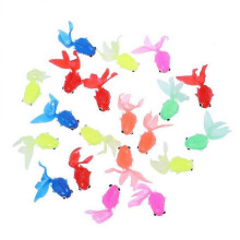 50 Pcs Kids Playset Faux Floating Fish Kids Goldfish Toy Toys Tots Ocean Animals Toys Squishes