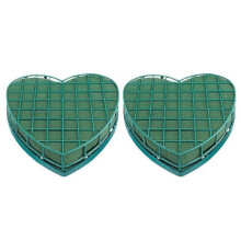 2 Pcs Green Decor Floral Crafts Supplies Suction Cup Bases Dry Styrofoam Block DIY Drid Flower Mud Base