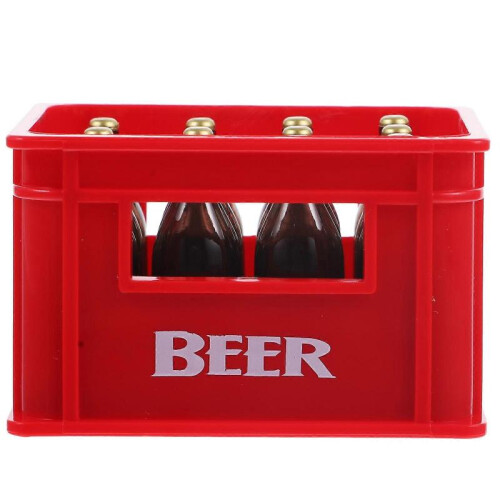 Creative Mini Beer Box Statue Decorative Mini House Beer Box Modeling Ornament 1