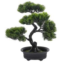 Artificial Pine Tree Bonsai Ornament Indoor Fake Plants Decor Fake Bonsai Ornament