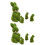 8 Pcs Artificial Moss Rabbit  Easter Decor Easter Rabbit Shape Ornament 2