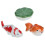 3Pcs Floating Aquatic Creature Decors Ceramic Floating Decors for Fish Tank 1