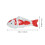 3Pcs Floating Aquatic Creature Decors Ceramic Floating Decors for Fish Tank 2
