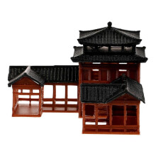 Landscaping Chinese Inn Statue Aquarium Adornment Fish Tank Landscaping Chinese Inn Ornament