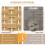 Homcom HOMCOM 6 Panel Folding Room Divider, Privacy Screen, 240 x 170cm 8