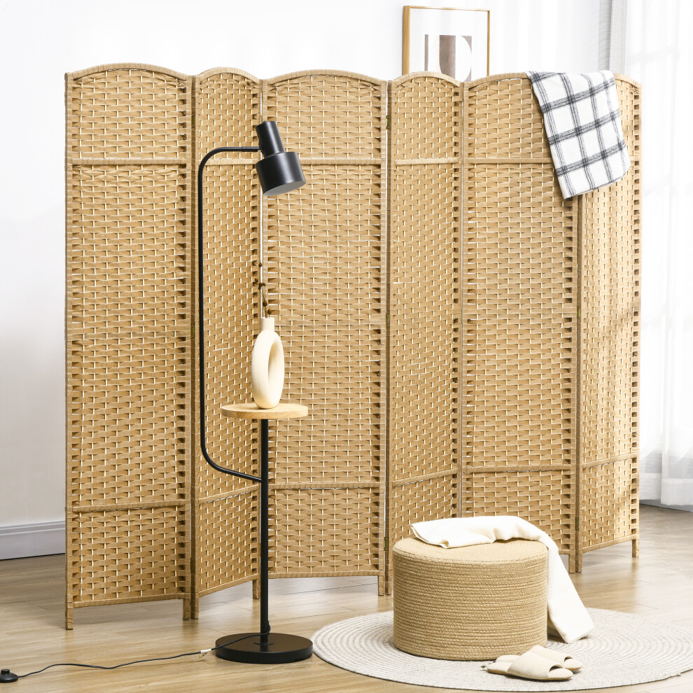 Homcom 6 Panel Folding Room Divider, Privacy Screen, 240 X 170Cm