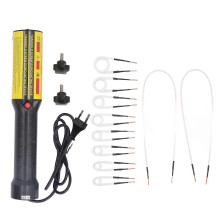 (As show, One size) 1200W Magnetic Induction Heater with 10 Brass Heating Coils Rusty Screw Nut Removal Tool Handheld Heater Kit EU Plug 220V 6A