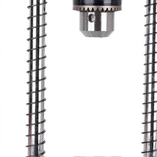 (As show, One size) Adjustable Angle Drill Holder Aluminium Alloy Compact Lightweight Drill Positioning Bracket Stand 1
