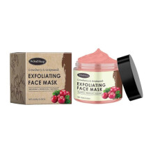 WoodSleep Cranberry Exfoliating Mask Gentle Hydrating Cleansing Facial Pores and Cortex Moisturizing Soft Mask