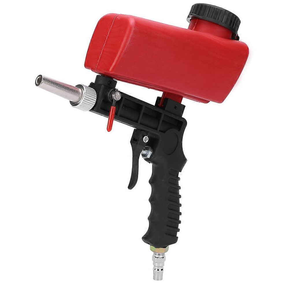 (As Show, One Size) Pneumatic Sandblasting Machine Industrial Adjustable Portable Hand Held Sand Blaster 6909775963289