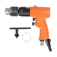 (As show, One size) Air Drill 13mm Pneumatic 1/2in CW CCW Rotation Hole Drilling Tool Kit Set KV5113A