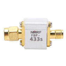 (As show, One size) Bandpass Filter 433MHz Centre Frequency 3dB Bandwidth 20MHz SMA M F Interface for Image