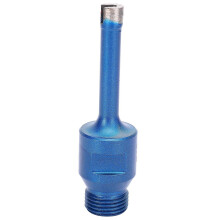 (As show, One size) Diamond Hole Saw Drill Bit Drilling Tools for Angle Grinder Marble Granite BSP1/2in10mm