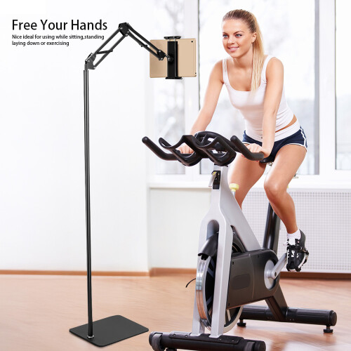 Living And Home Adjustable Tablet & Phone Floor Stand 1