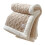 (green, 1x0.7m) Winter Thickened Blanket Double-sided Fluff Plush Double-layer 3D Jacquard Solid Color Office 4