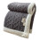 (green, 1x0.7m) Winter Thickened Blanket Double-sided Fluff Plush Double-layer 3D Jacquard Solid Color Office 3