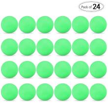 (White, One size) 24Pcs 3-Star 40mm Table Tennis Balls Ping Pong Balls Amateur Advanced Training Practice Balls
