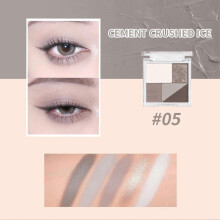 (type5, One size) HOLD LIVE 5 Colors Eyeshadow Palette High Pigmented Glitter Matte Eyes Shadow Portable Pocket Design