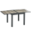 Outsunny Outsunny Extendable Outdoor Dining Table Aluminium Rectangle Patio Table Beige 9