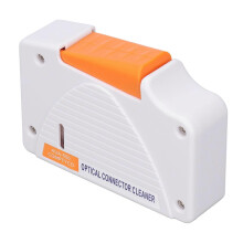 (As show, One size) Optic Fiber Connector Cleaner Optical Cleaning Box Tool for SC LC FC End Faces Accessories
