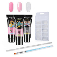 (3pcs, One size) Anself Acrylic Gel Nail Quick-drying Phototherapy Glue Multicolor 7PCS Extension Glue 15ml Set