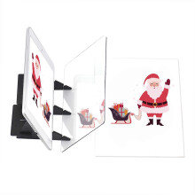 (As show, One size) Portable Optical Tracing Board Copy Pad Panel Crafts Anime Painting Art Easy Drawing Sketching Tool Zero-based Mould Toy Gift for Students Adults Arti