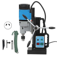(As show, One size) Industrial Electric Magnetic Drill Multifunctional 1800W 13900N for Drilling Tapping